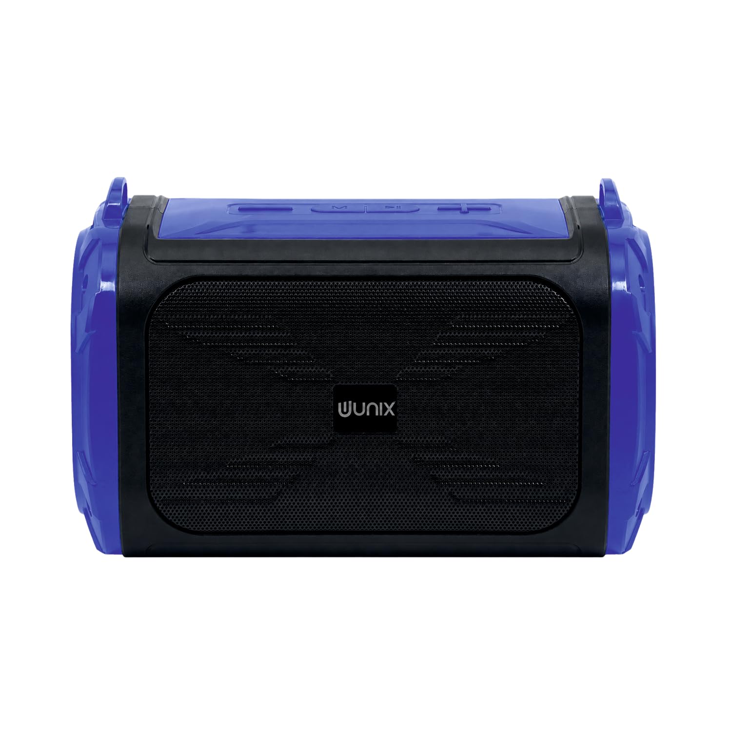 unix viba port 10w portable bluetooth 5.3 wireless speaker, 1200mah battery, 6 hours playback, tws pairing, fm radio, usb, tf card slot, hd speakerphone, wireless speaker for music & calls – blue