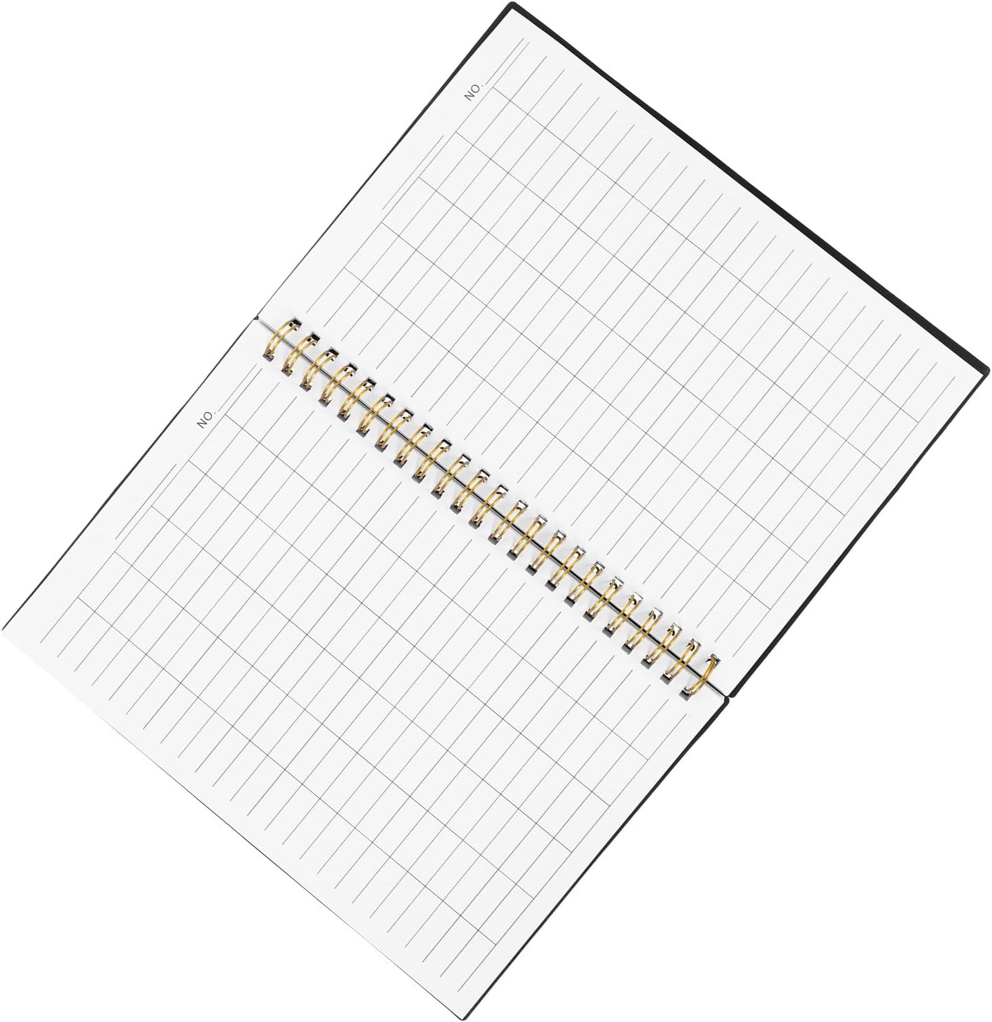 Roleader Inventory Log Book Financial Management Notebook A5 Size PP Cover Blank Lined Pages Stock Tracking Record Keeping Office Warehouse Home Use