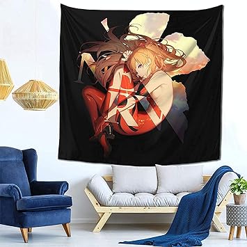 Amazon Co Jp 新世紀エヴァンゲリオン 惣流 アスカ ラングレー タペストリー 布ポスター セクシー グラビア 写真集 アートポスター 背景布 装飾布 多機能 インテリア おしゃれ壁掛け 窓の装飾 個性ギフト 229 152cm ホーム キッチン