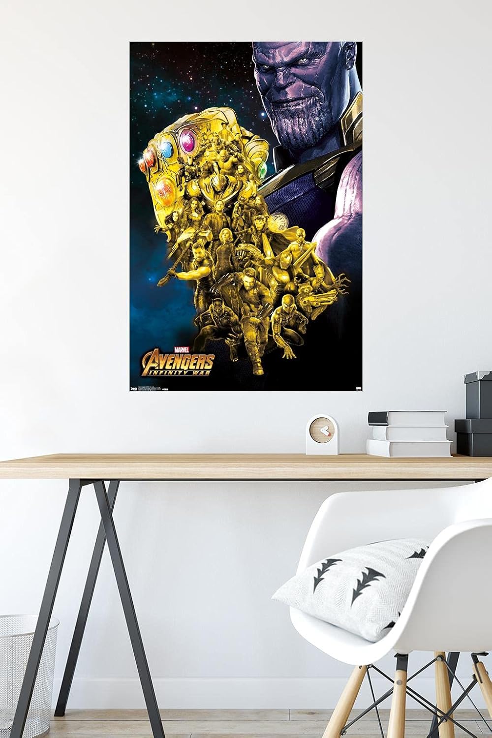 Trends International Marvel Cinematic Universe - Avengers - Infinity War - Fist Wall Poster, 22.375" x 34", Premium Unframed Version