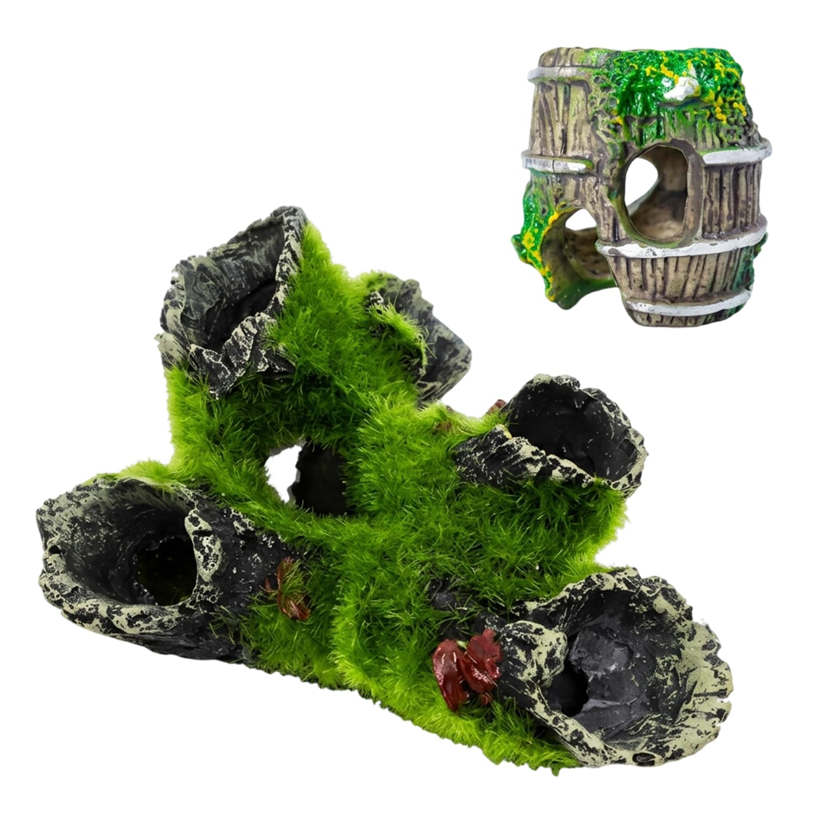 Aquarium Tree Rock Cave Decor, Pet Rock, Aquarium Cave, Fish Tank Cave, Aquarium Plants Live, Drift Wood for Fish Tank, Fish Cave, Aquarium Driftwood, For Aquascape Breeding Natural Lifelike Landscape