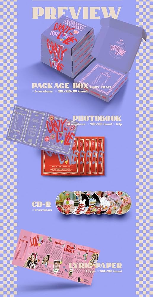 Amazon.co.jp: Itzy The 1st Album Crazy In Love(輸入盤