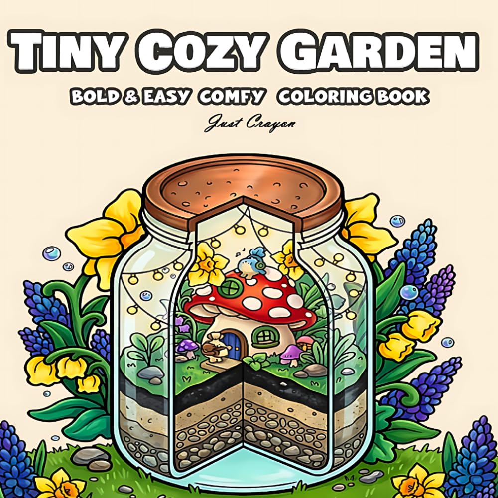 Tiny Cozy Garden: Cozy Garden Scenes | Cute Flowers, Small Cottages & Peaceful Outdoor Moments