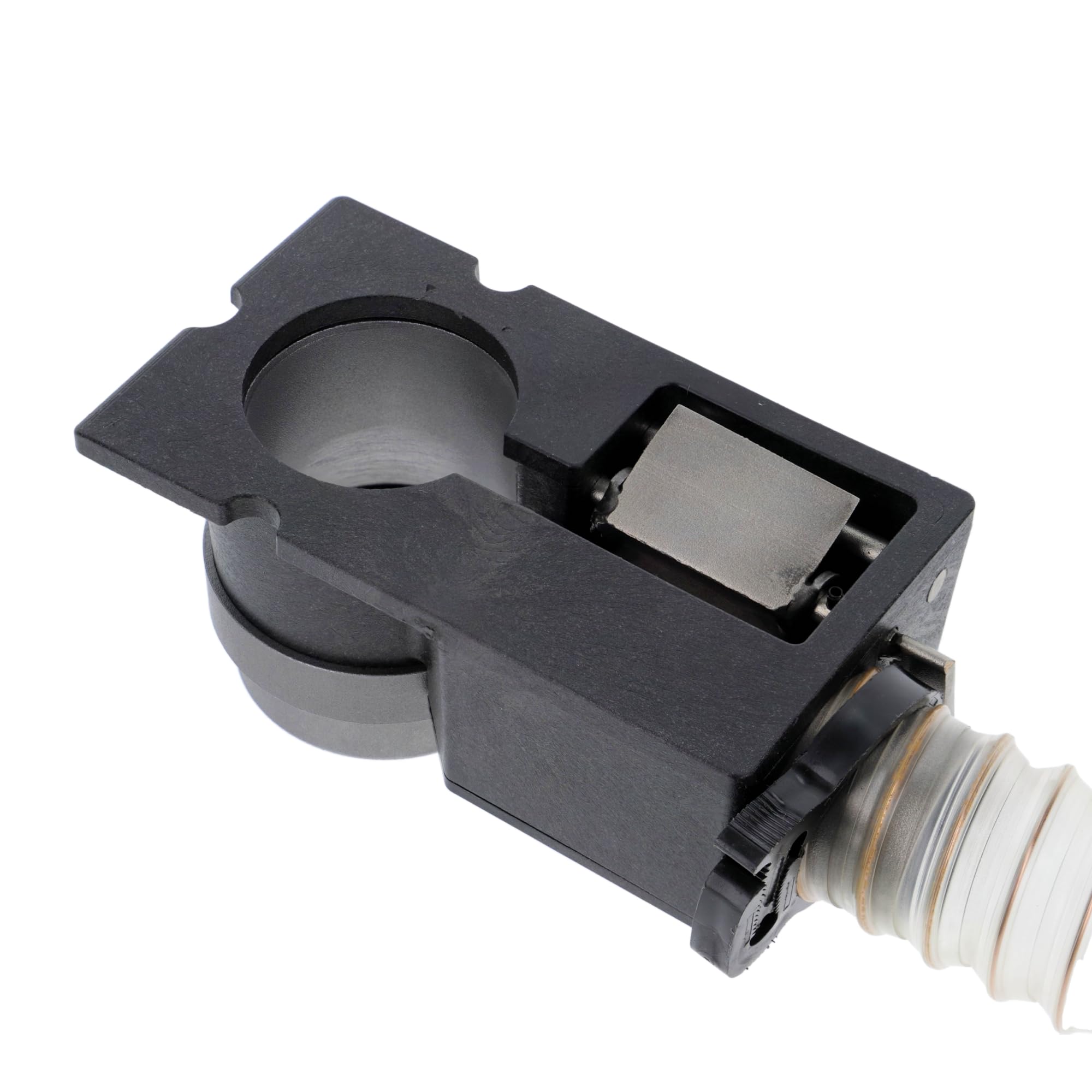 PRODIAMANT Odsysanie do frezarki do fug z twardego metalu 6-12 mm, pasuje do szlifierek kątowych z gwintem M14, renowacja fug i zaprawy, tworzywo sztuczne, adaptacyjne prowadnice