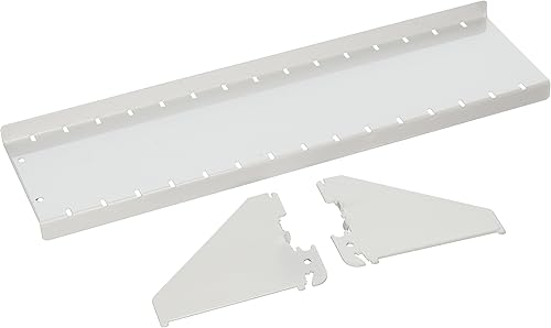 Miniatura 8 de Wall Control Estante de tablero de clavijas de 4 pulgadas de profundidad para tablero de clavijas Wall Control y tablero de herramientas ranurado,