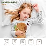 Capybara Plush, 8.6"/22cm Cartoon Capybara Plushies Stuffed Animal Plush Doll Toys Cute Kawaii Plush for Kids Adults,Birthday Gifts for Boys Girls