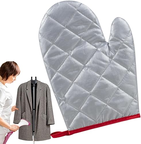 Miniatura 6 de Guantes de planchado de vapor de ropa, Guantes de planchado resistentes al calor, Guantes de planchado a vapor impermeables, Guante de viaje Tabla