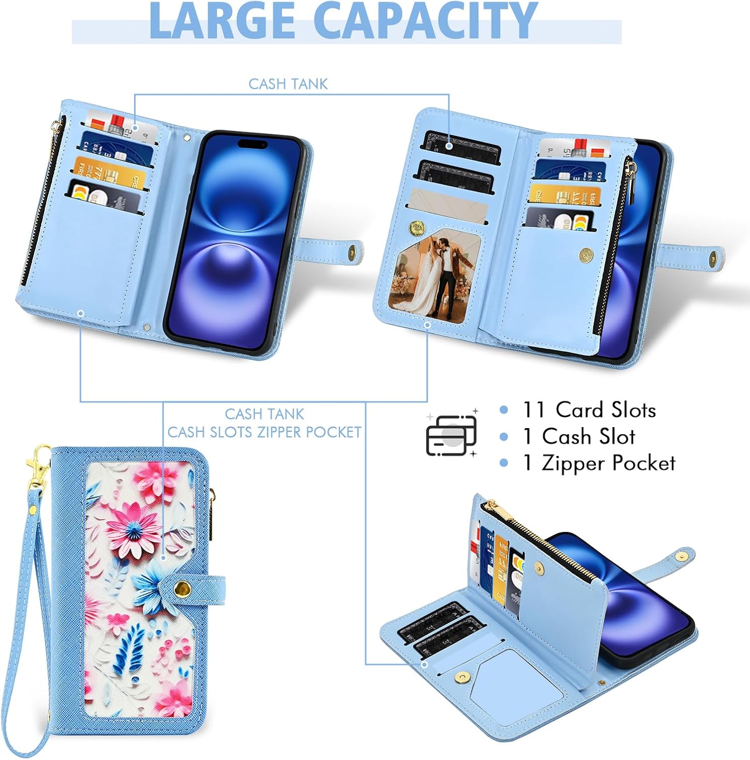 Phone Case for SZW PHQB IP 17 Blue