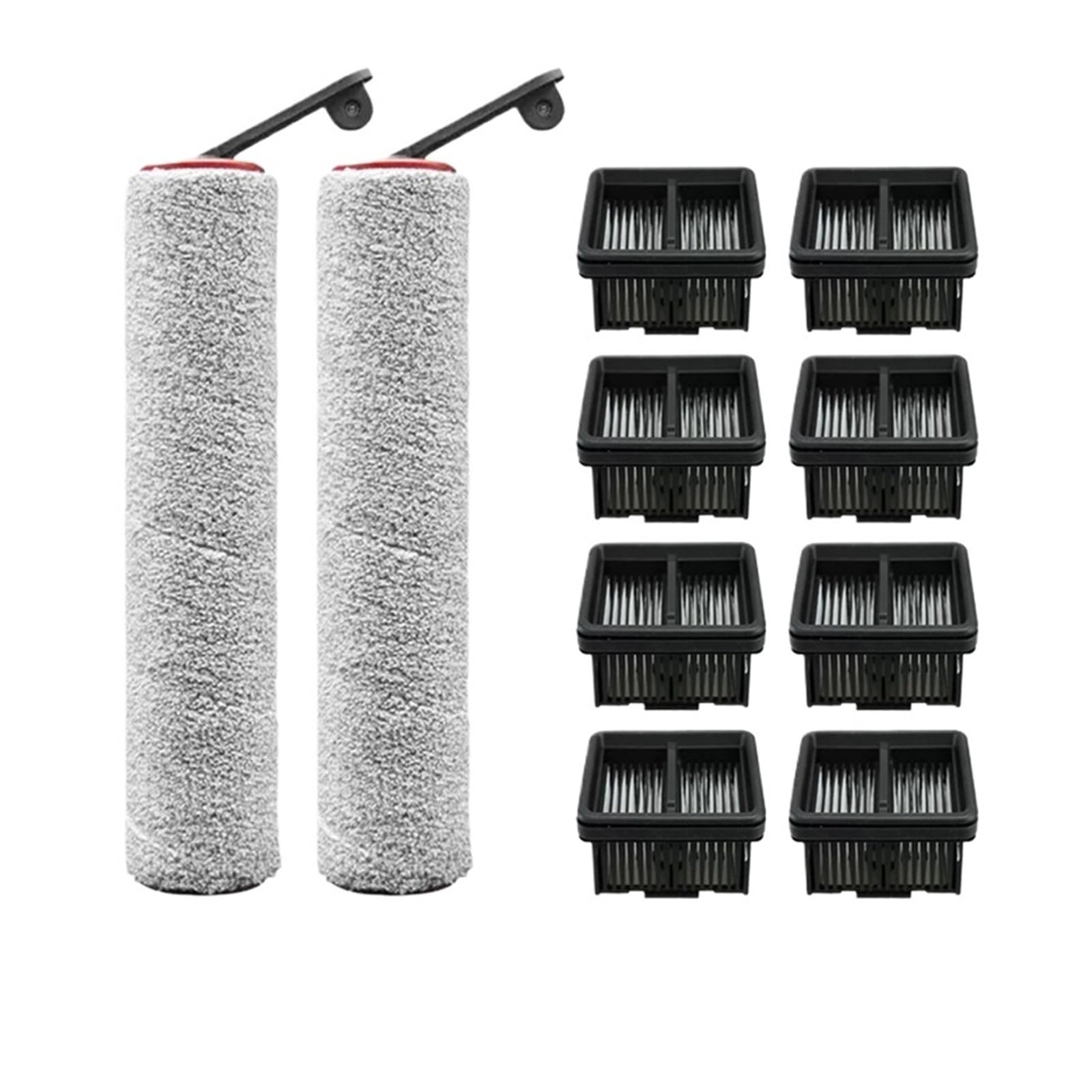 Accesorios De Filtro De Tambor, Compatibles Con Dreame H12 Pro / H12 Plus, Repuestos De Cepillo Suave For Aspiradora(11 PCS)