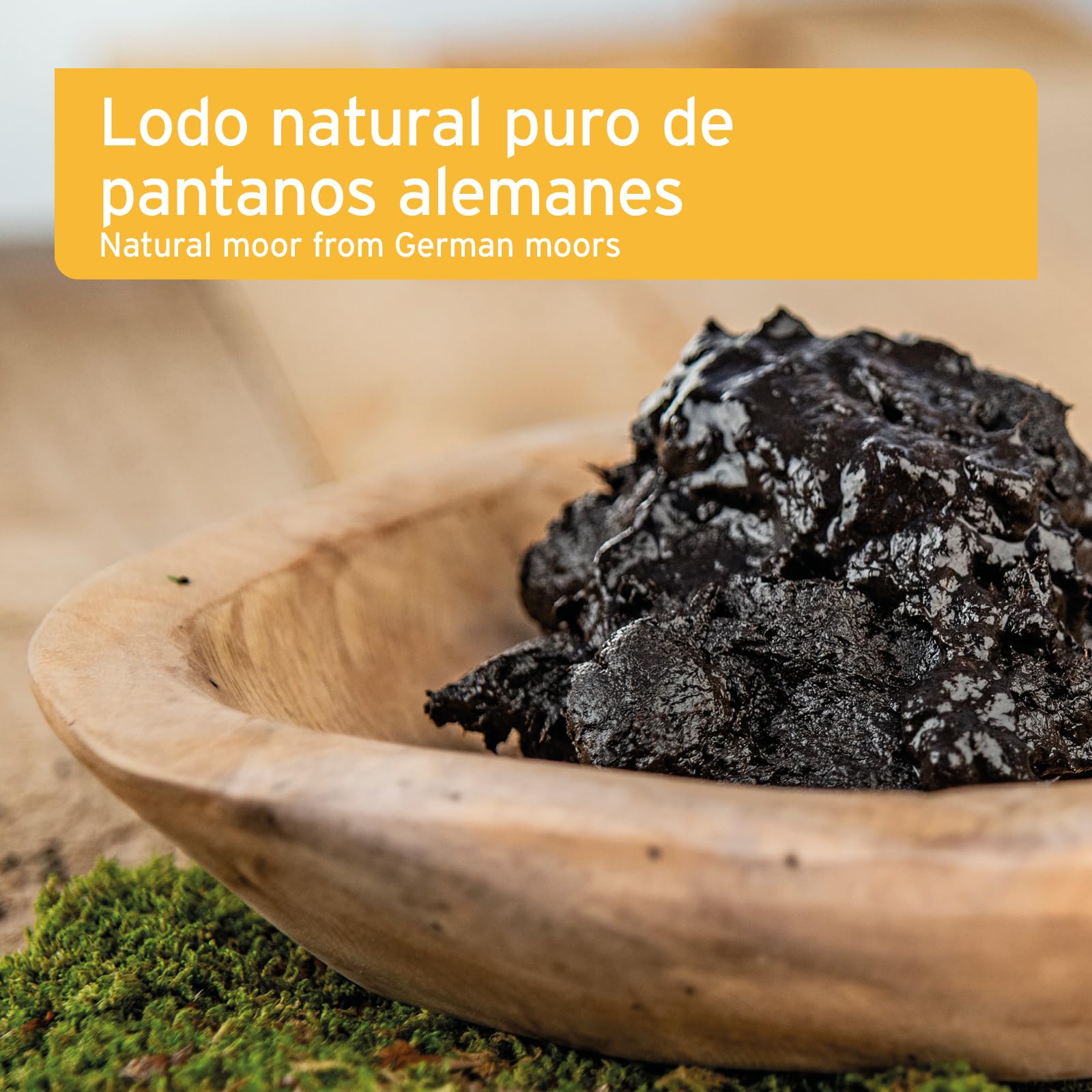 AniForte Moor Mud Curativo para Perros 1200g – Mejora la digestión, el Sistema inmunológico, la Actividad gastrointestinal, estimula el apetito. Arcilla curativa Natural