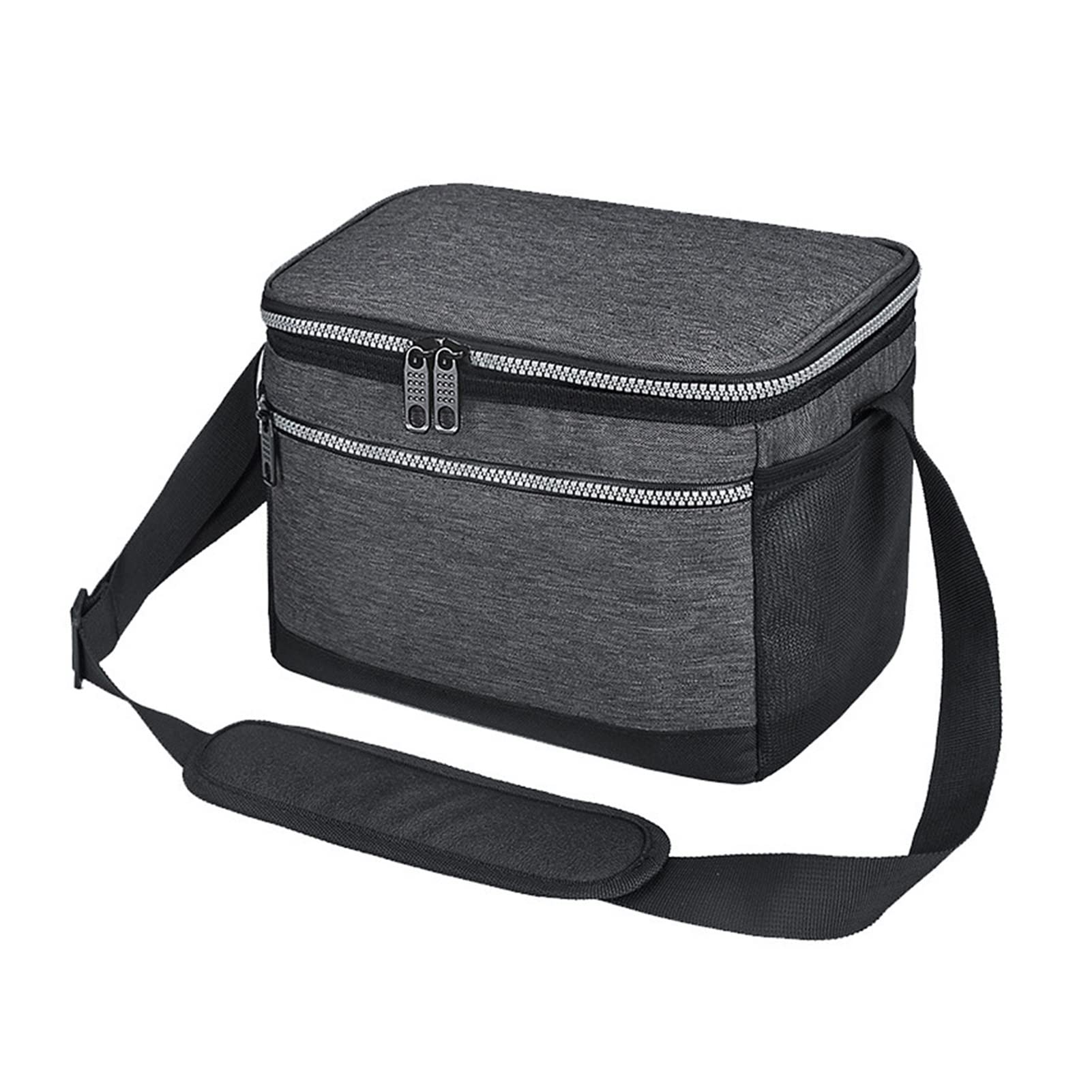 Borsa per Il Pranzo in Foglio di Alluminio Addensato per Picnic all'aperto e pranzi per Studenti - La Scatola per Il Pranzo isolata Mantiene Il Cibo Fresco