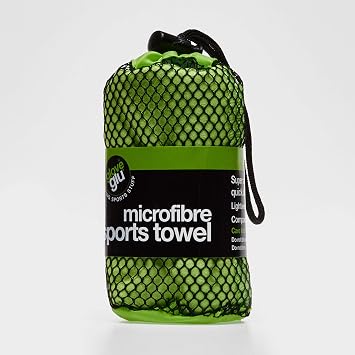 gloveglu Microfibre Sports Towel - Compact, Quick Drying Towel for Training & Equipment - 40cm x 80cm, Navy