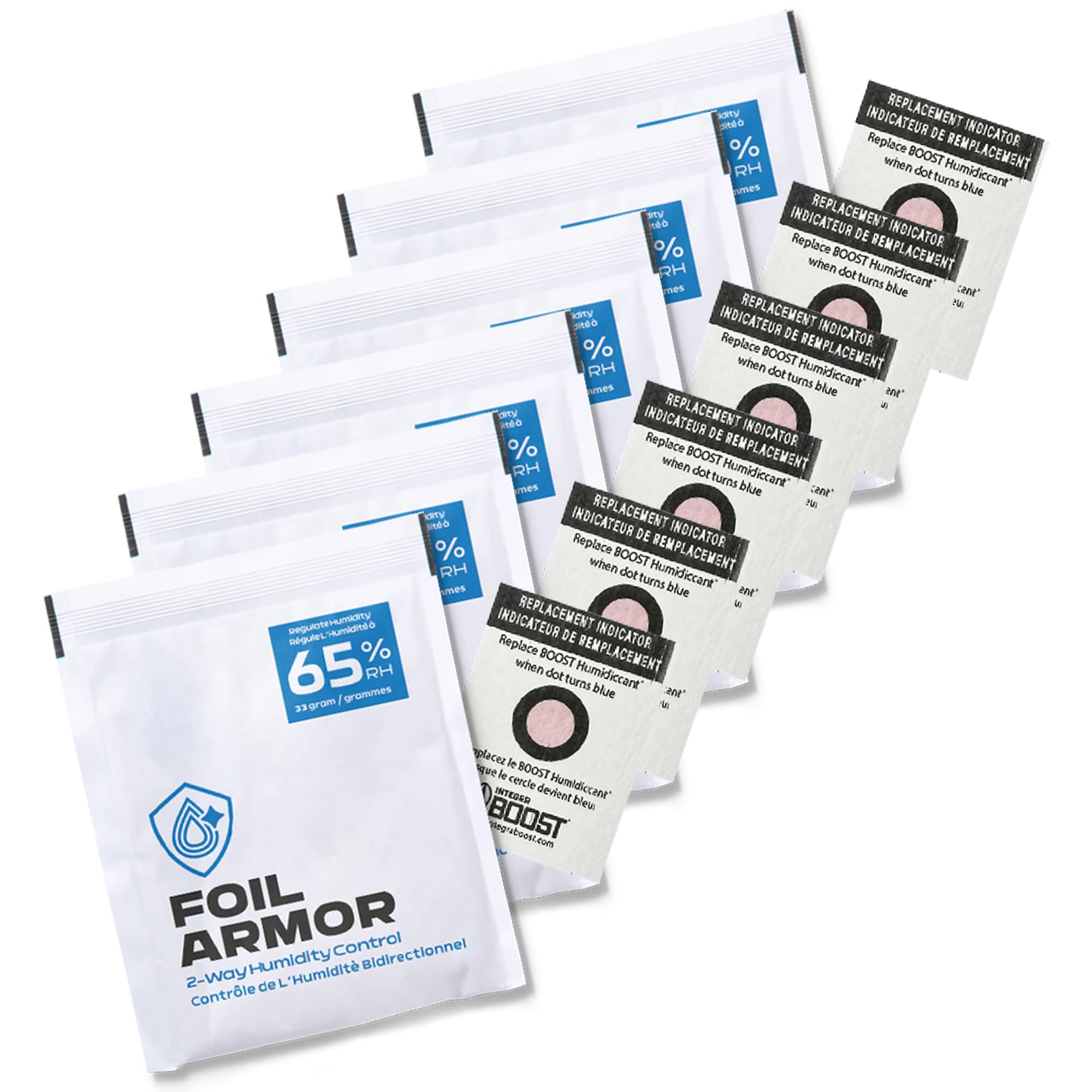 Amazon.com: Foil Armor Trading Card Flattening Pack, 33g Size for a Small  Stack of Cards, 65% RH 2-Way Humidity Control