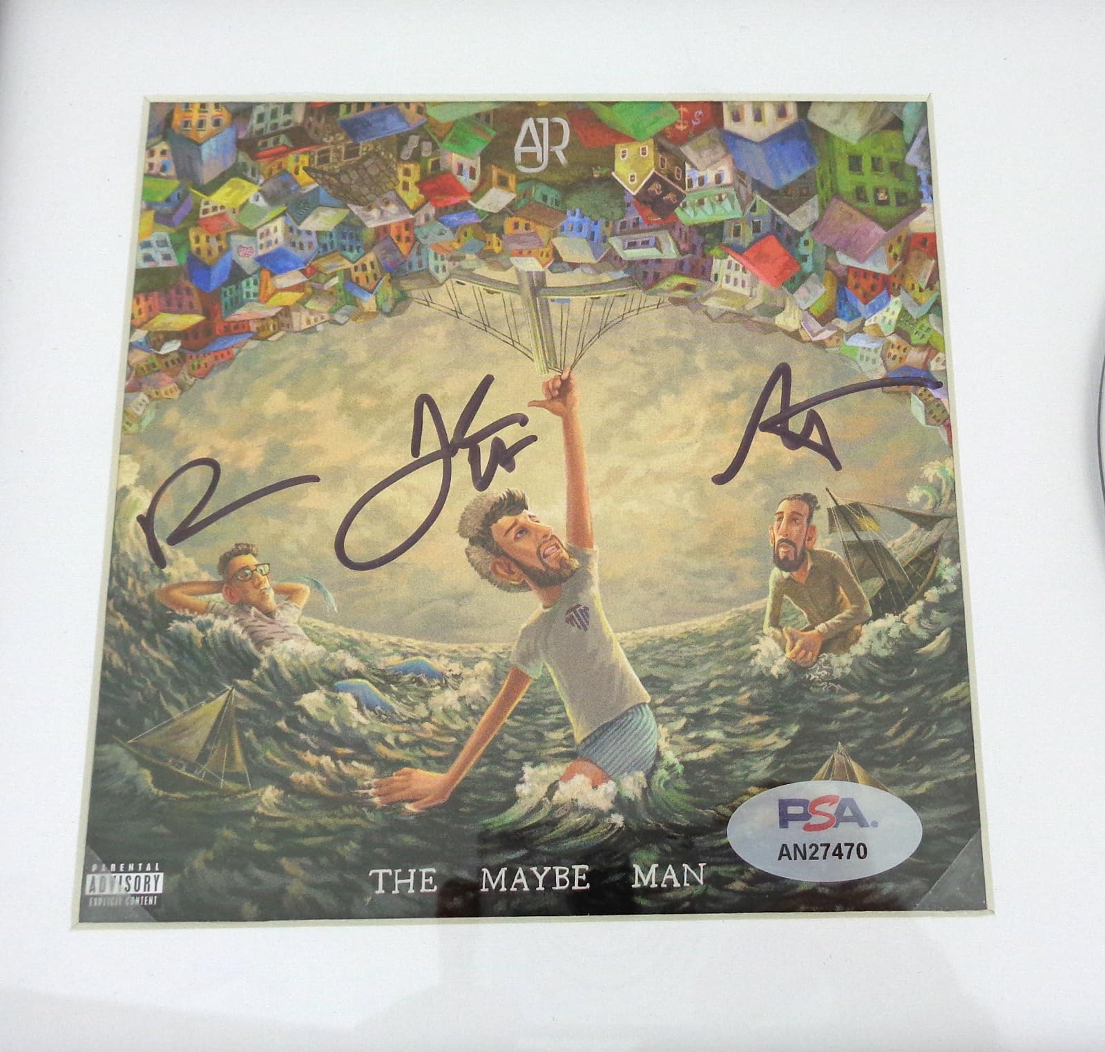 The Maybe Man CD Signed Autographed By The Entire Band AJR