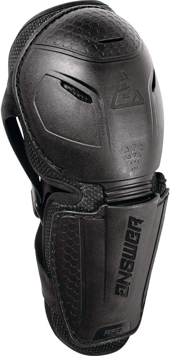 Answer Racing 446192 Powersports Motocross Dirtbike Protective Gear Accessories: High Impact Elbow Guard, Black, One Size