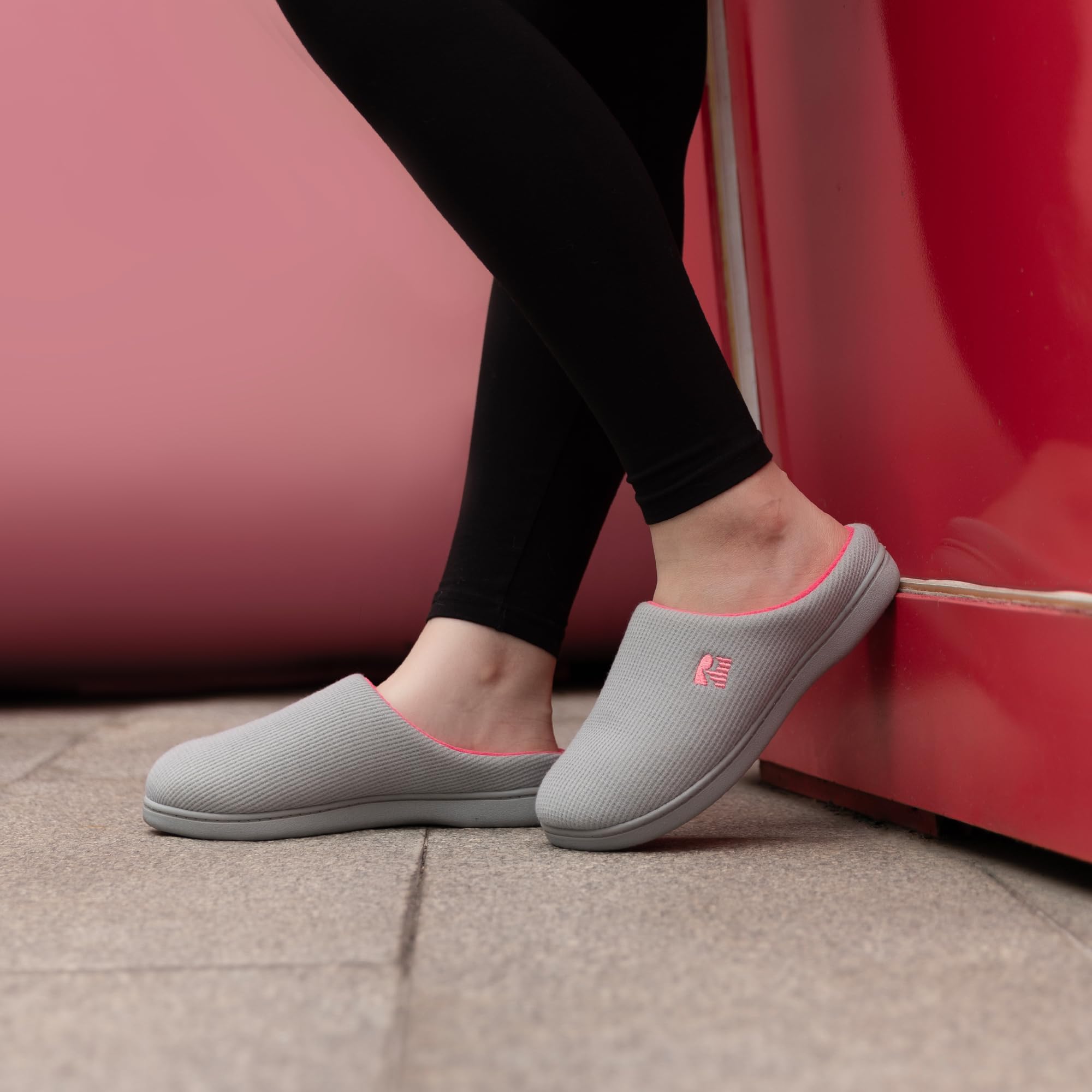 RockDove Bicolore Pantofola da Donna in Memory Foam