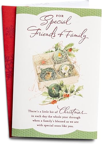 Miniatura 3 de DaySpring - Marjolein Bastin - Un poco de Navidad para amigos y familiares - 18 tarjetas navideñas premium en caja con sobres, NLT