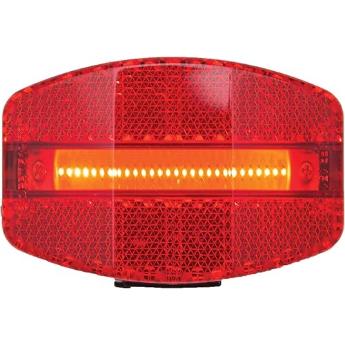 Planet Bike Grateful Red USB Bike Tail Light 4.5 x 2.25 x 2.75"