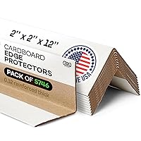 Vista 27 de IDL Packaging Protector de bordes de cartón de 2 x 2 x 9 pulgadas (paquete de 20) - Protectores de esquina para envío, almacenamiento y mudanza