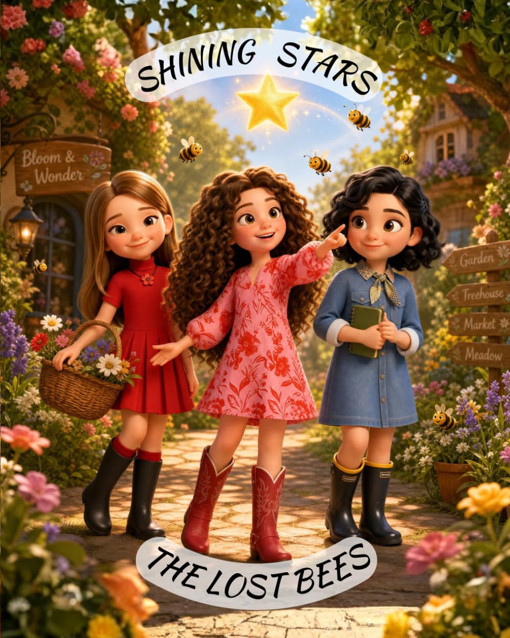 Shining Stars – The Lost Bees: A Heartwarming Nature Mystery about Friendship and Teamwork