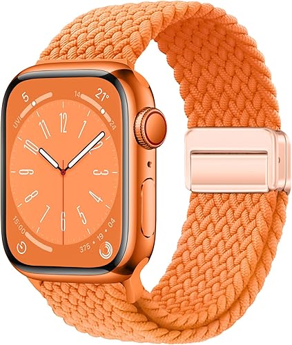 Qimela Sport Solo Loop - Correa de reloj compatible con Apple Watch de 1.496 in, 1.575 in, 1.614 in, 1.654 in, 1.732 in, 1.772 in, 1.929 in, para disponible en Yaxa Peru