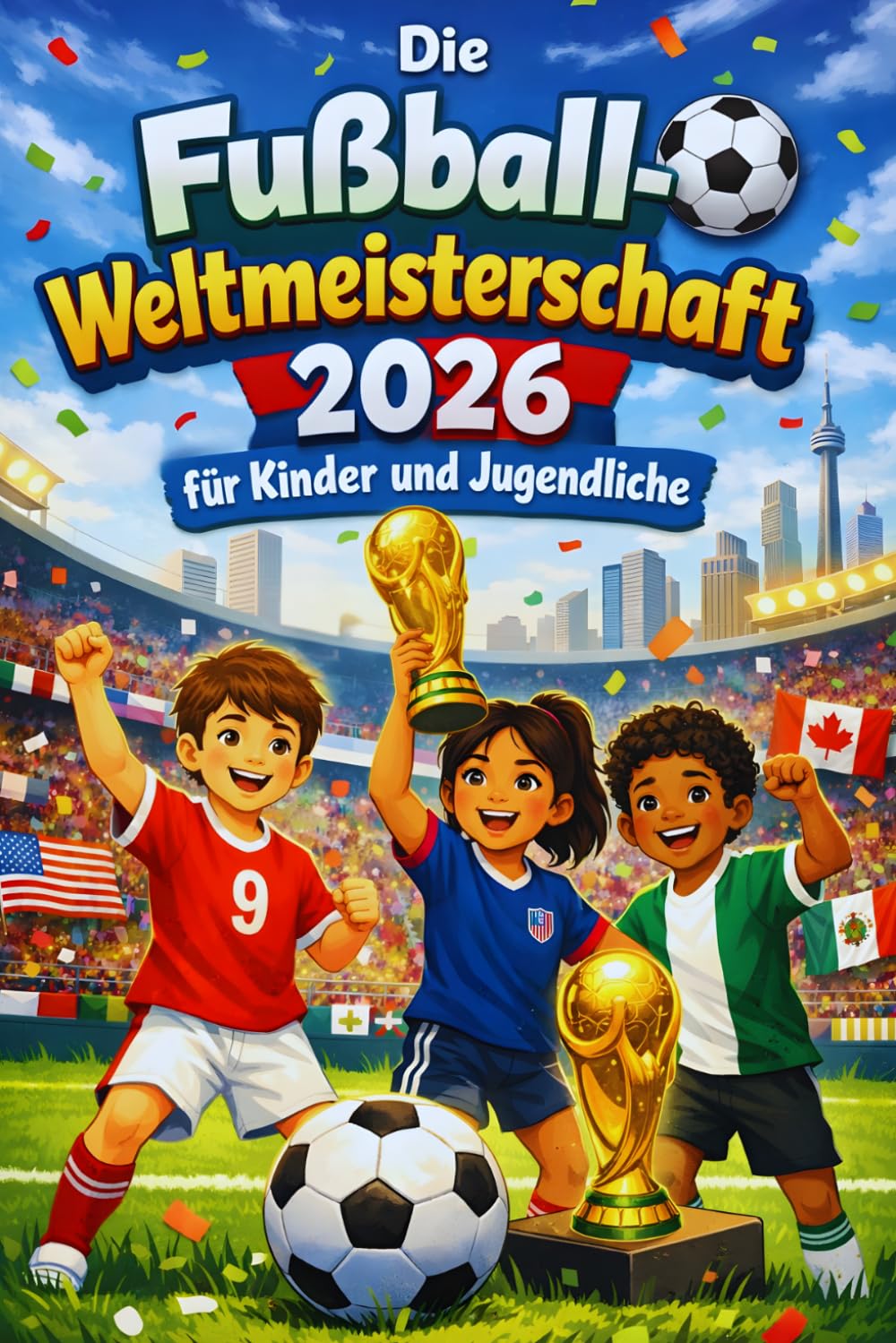 Die Fußball-Weltmeisterschaft 2026 für Kinder und Jugendliche: Spannende Fakten, Rekorde und Quiz rund um die Fußball-Weltmeisterschaft für junge Fans