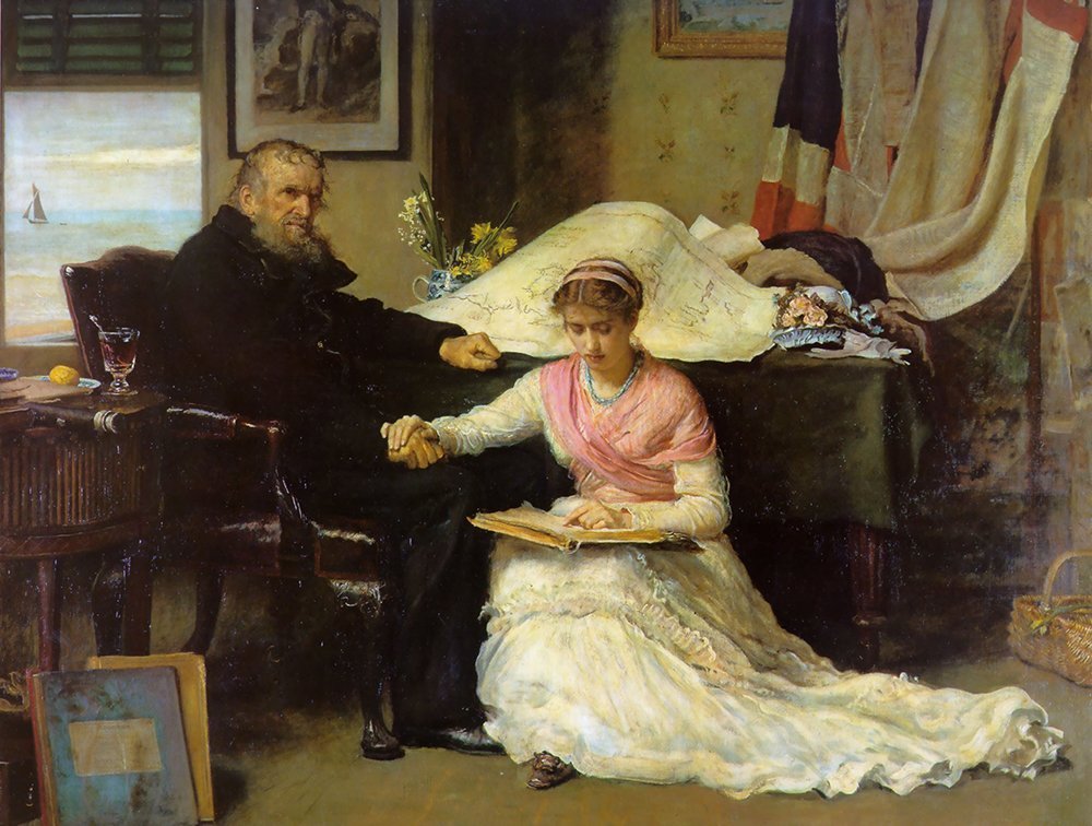 Lámina mate North West Passage de Millais, el tamaño mediano ideal para enmarcar