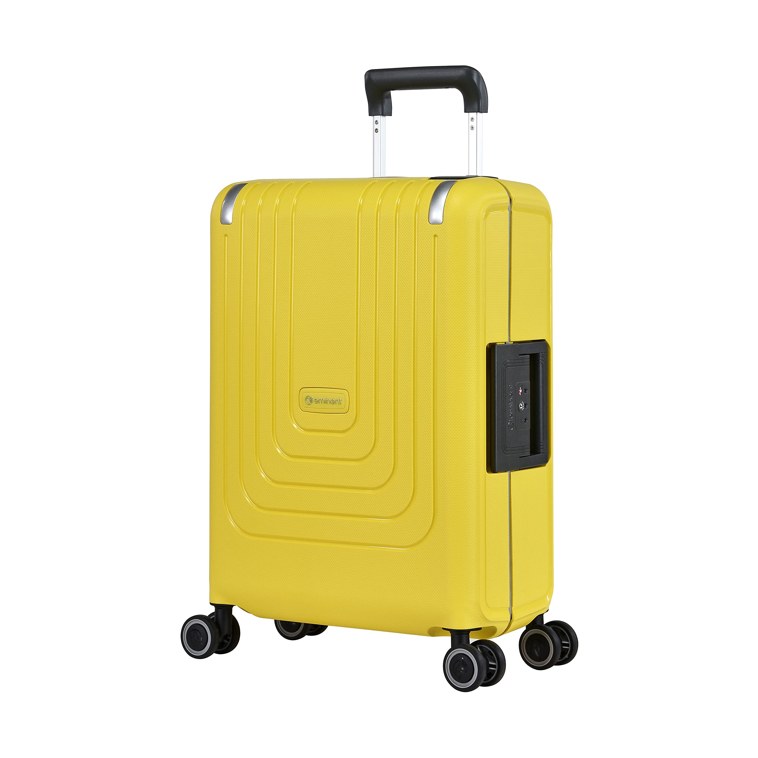 Carry On Luggage 20 Inches – Polypropylene Hard Case Luggage Sets With 4 Double Spinner Wheels Tsa Lock (Carry-On 20-Inch, Yellow)