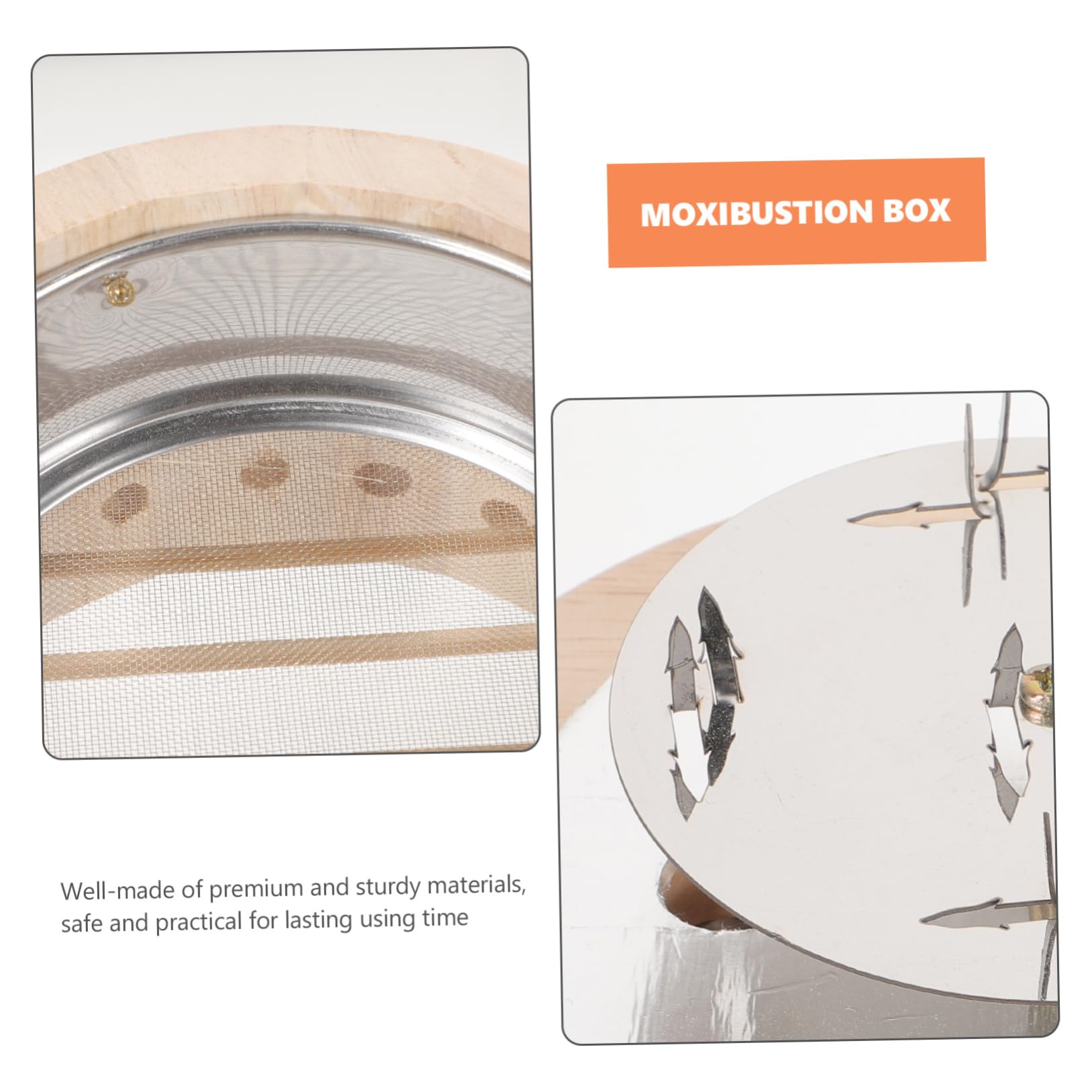 MAGICLULU Moxa Therapy Box Moxa Burner Holder Portable Moxibustion Box Anti-Scald Moxibustion Box