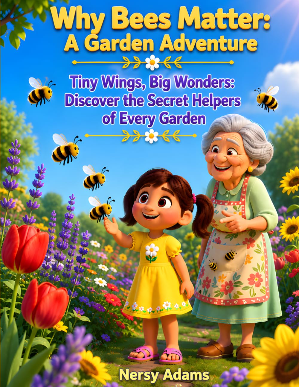 Why Bees Matter: A Garden Adventure: Tiny Wings, Big Wonders: Discover the secret helpers of Every Garden