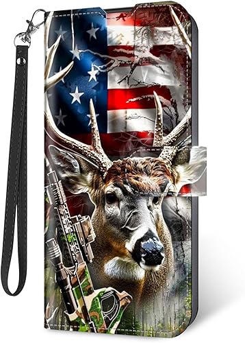 KUJKBFWJ Wallet Case for Samsung Galaxy S25 Plus with RFID Blocking Credit Card 