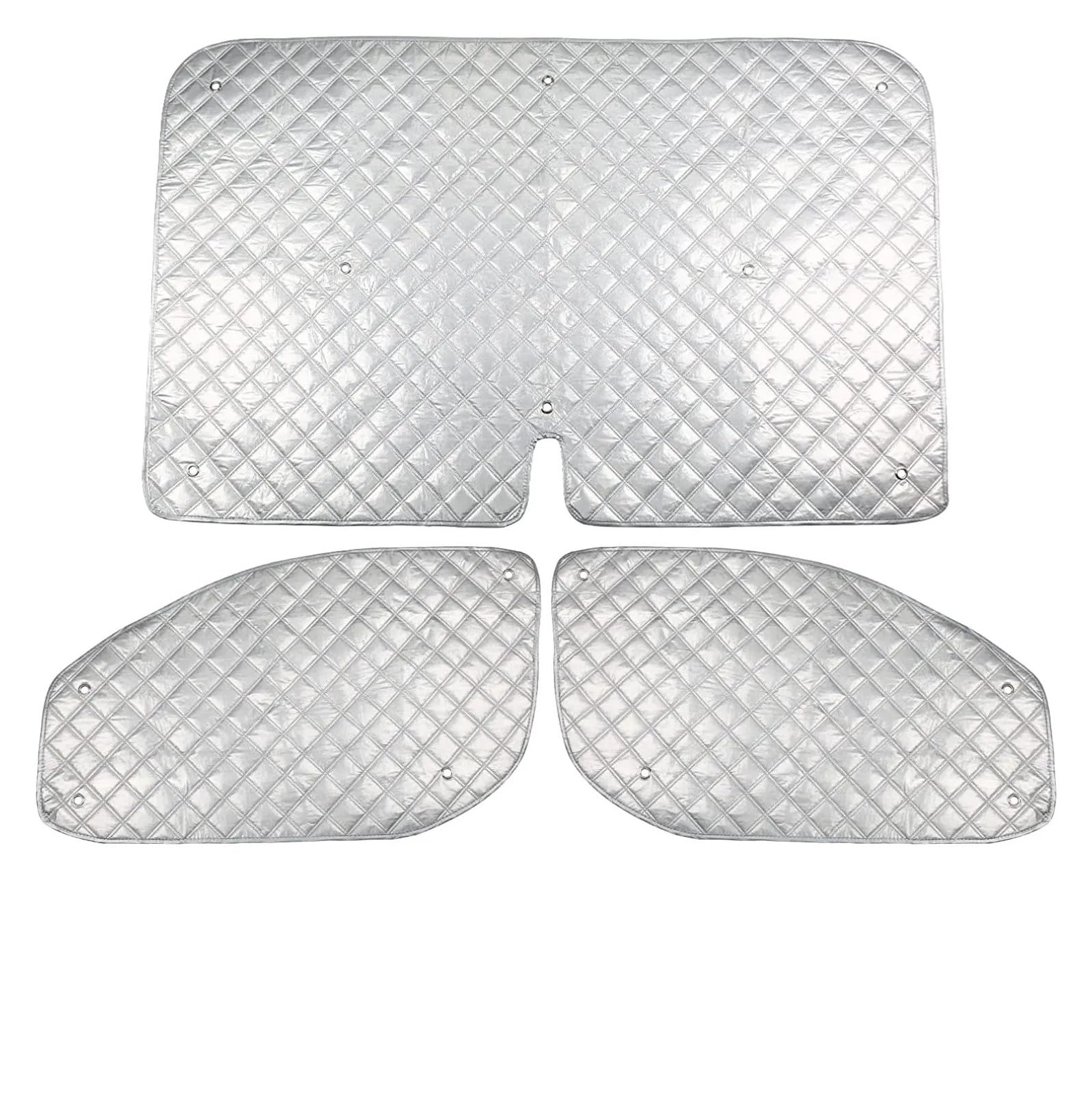 Wewnętrzne zasłony termiczne na okno zestaw do tranzytu Custom MK8 2012-2022 RV Sunshade Foldable Windscreen Cover 100% zaciemnienie