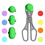 La Croquetera, Pack multiusos, 4 moldes intercambiables para masas 100 por 100 español, Patentado y fabricado en España, Color aleatorio, 1 utensilio Pinza Hacer Croquetas