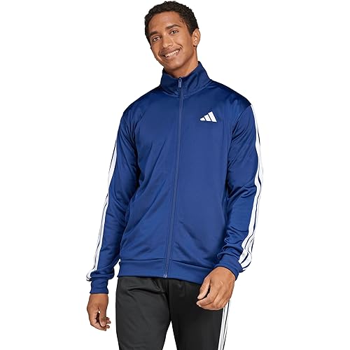 adidas Men's 3-Stripes Tricot Track Top