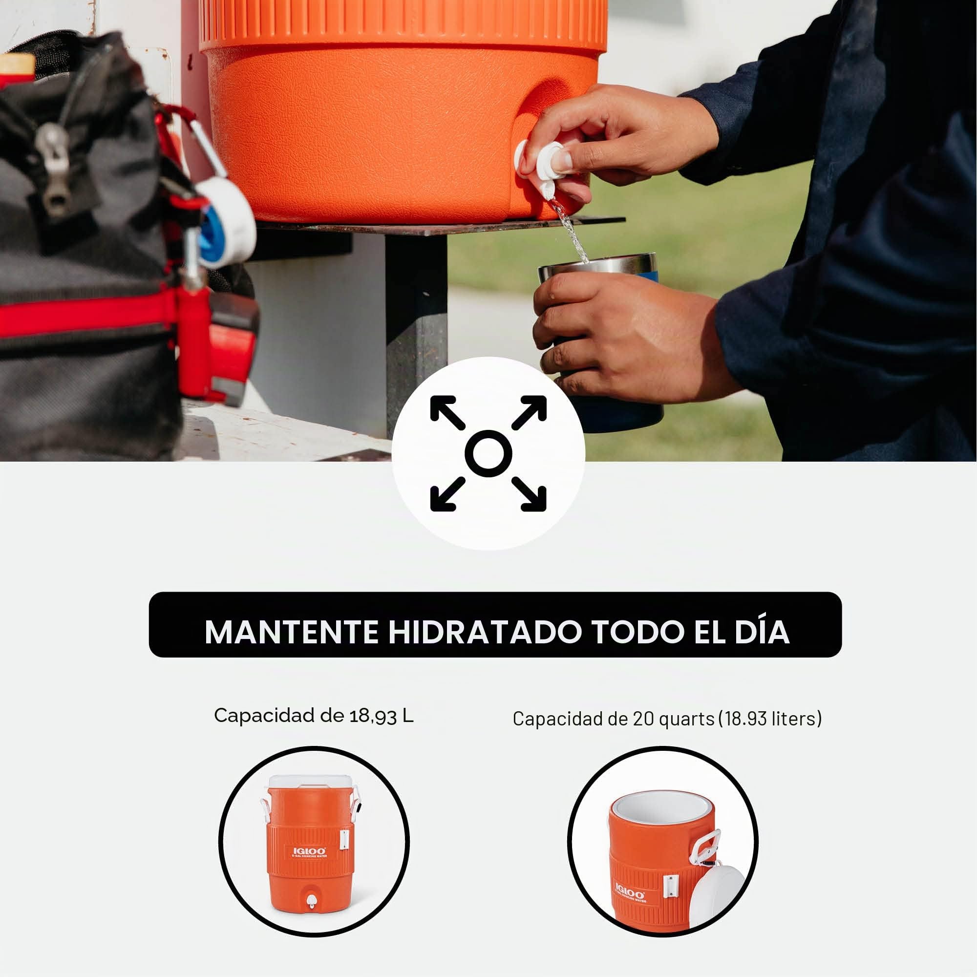 Igloo 5 Seat Top Enfriador de Bebida