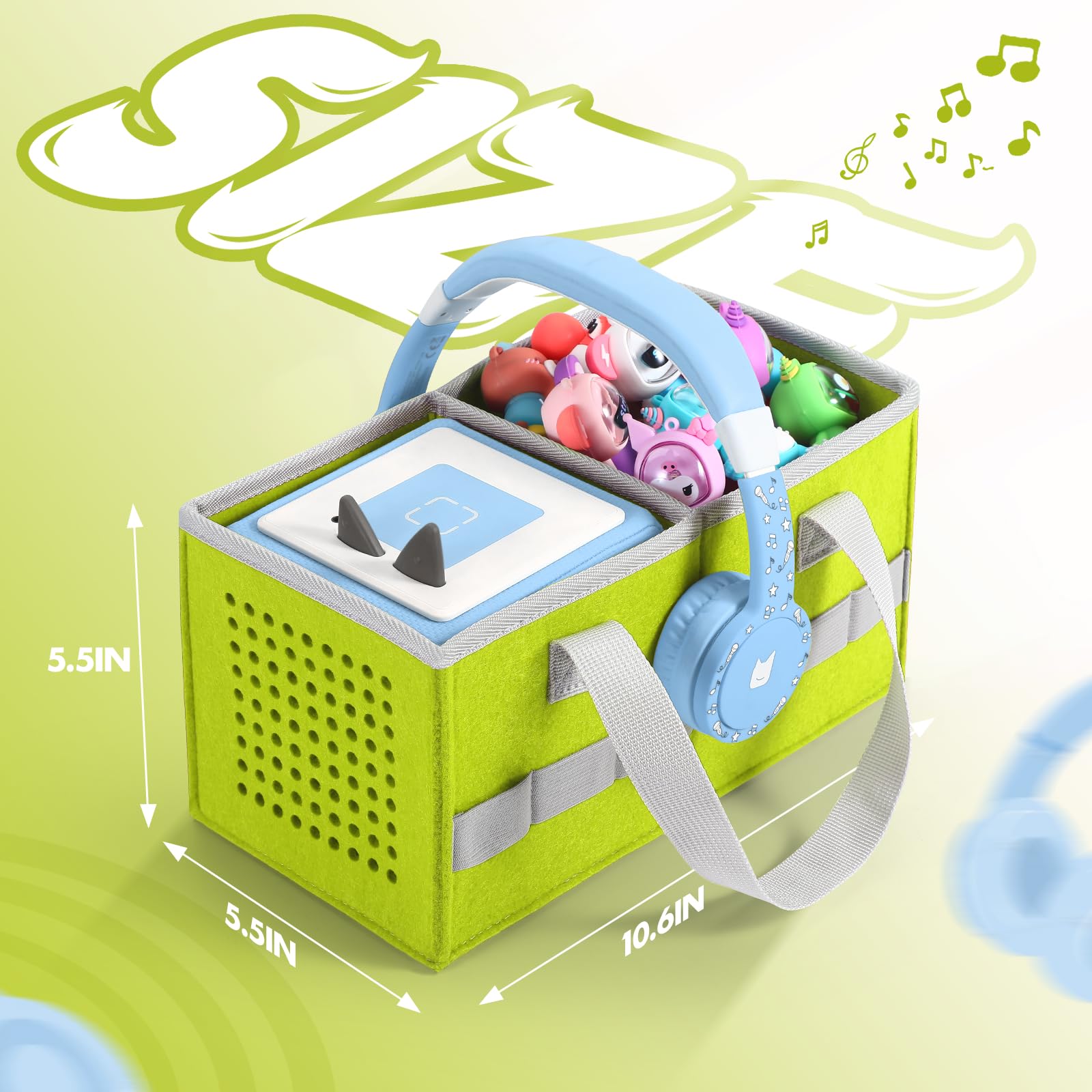 TATAVR Carrying Case for Toniebox Starter Set and Tonies Figurines - Image 2