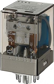 Finder 60.12.9.012.0070 DPDT 10A, 12V DC Coil, Agni Contact, General Purpose Relay