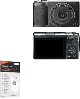 BoxWave Screen Protector Compatible With Ricoh GR III (Screen Protector by BoxWave) - ClearTouch Anti-Glare (2-Pack), Anti-Fingerprint Matte Film Skin for Ricoh GR III