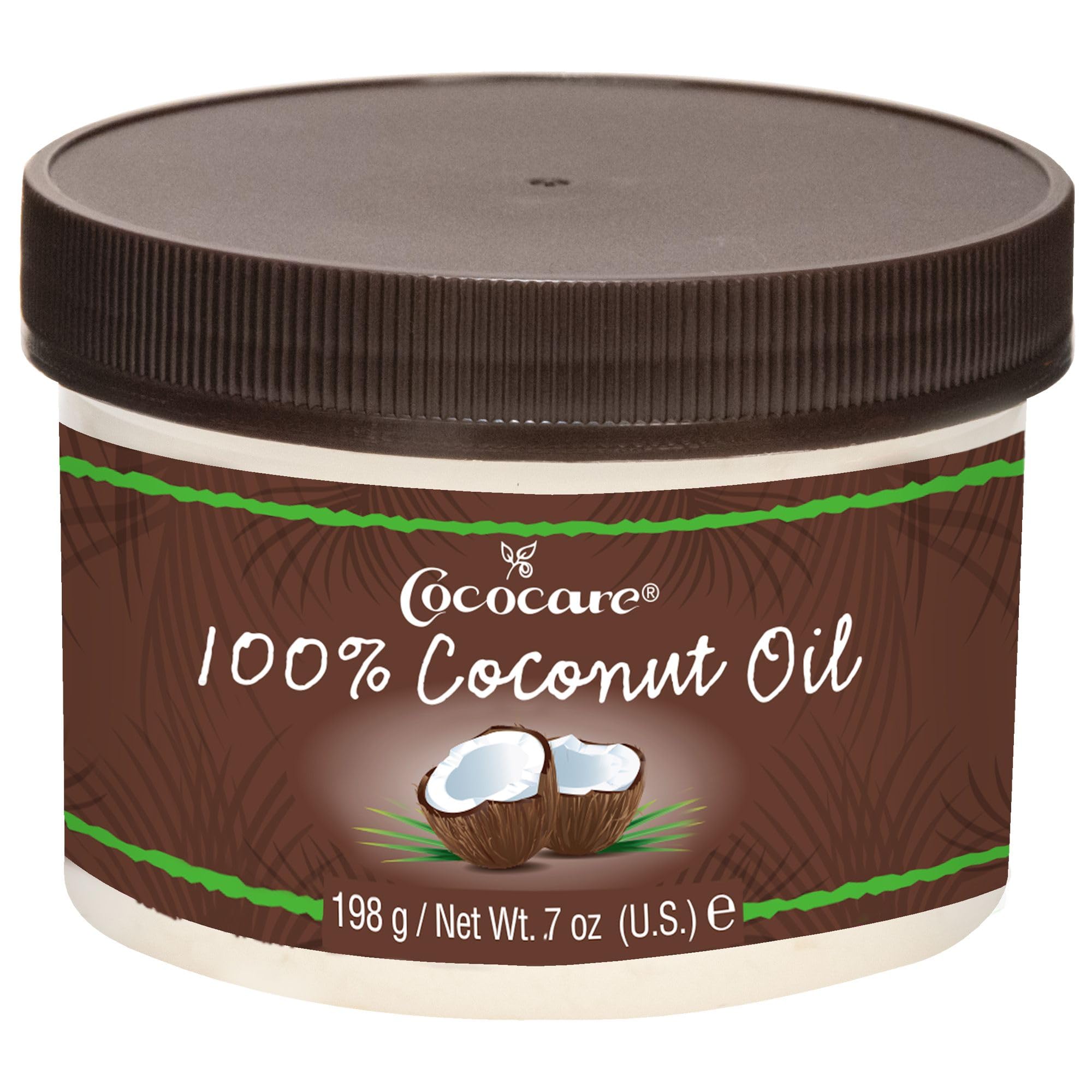 Amazon.com : Cococare 100% Coconut Oil 7 Oz - Coconut Oil for Skin