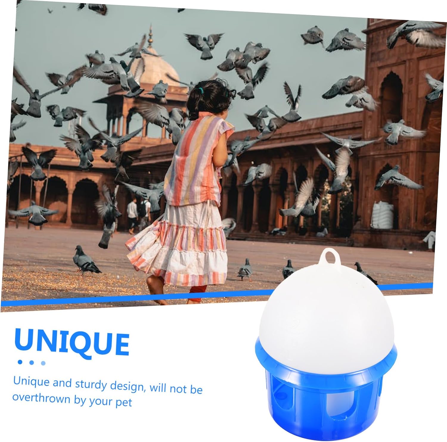 Bird Self-Drinker Portable Pet Bird Waterer Easy to Use Water Dispenser