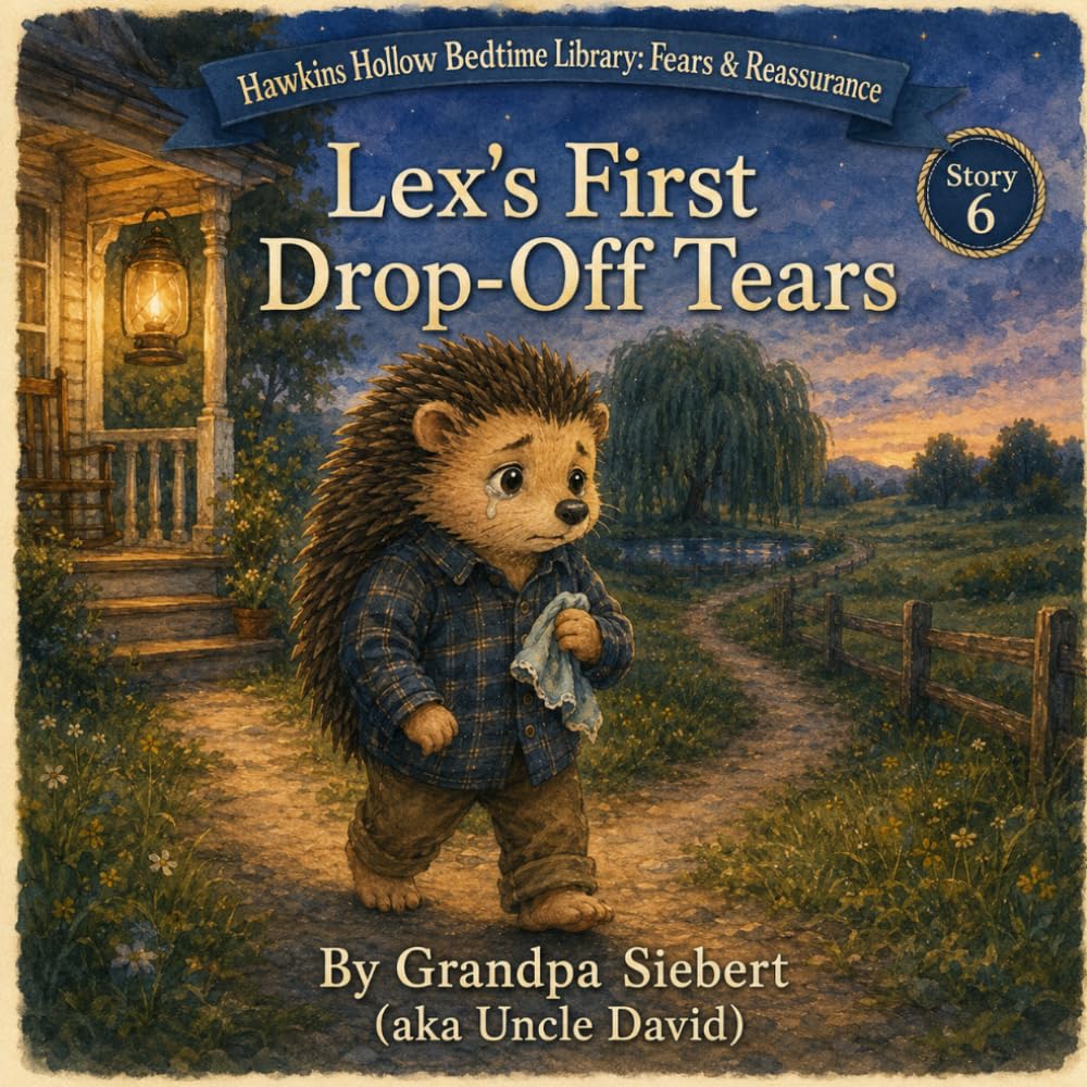Lex's First Drop-Off Tears (Hawkins Hollow Bedtime Library)