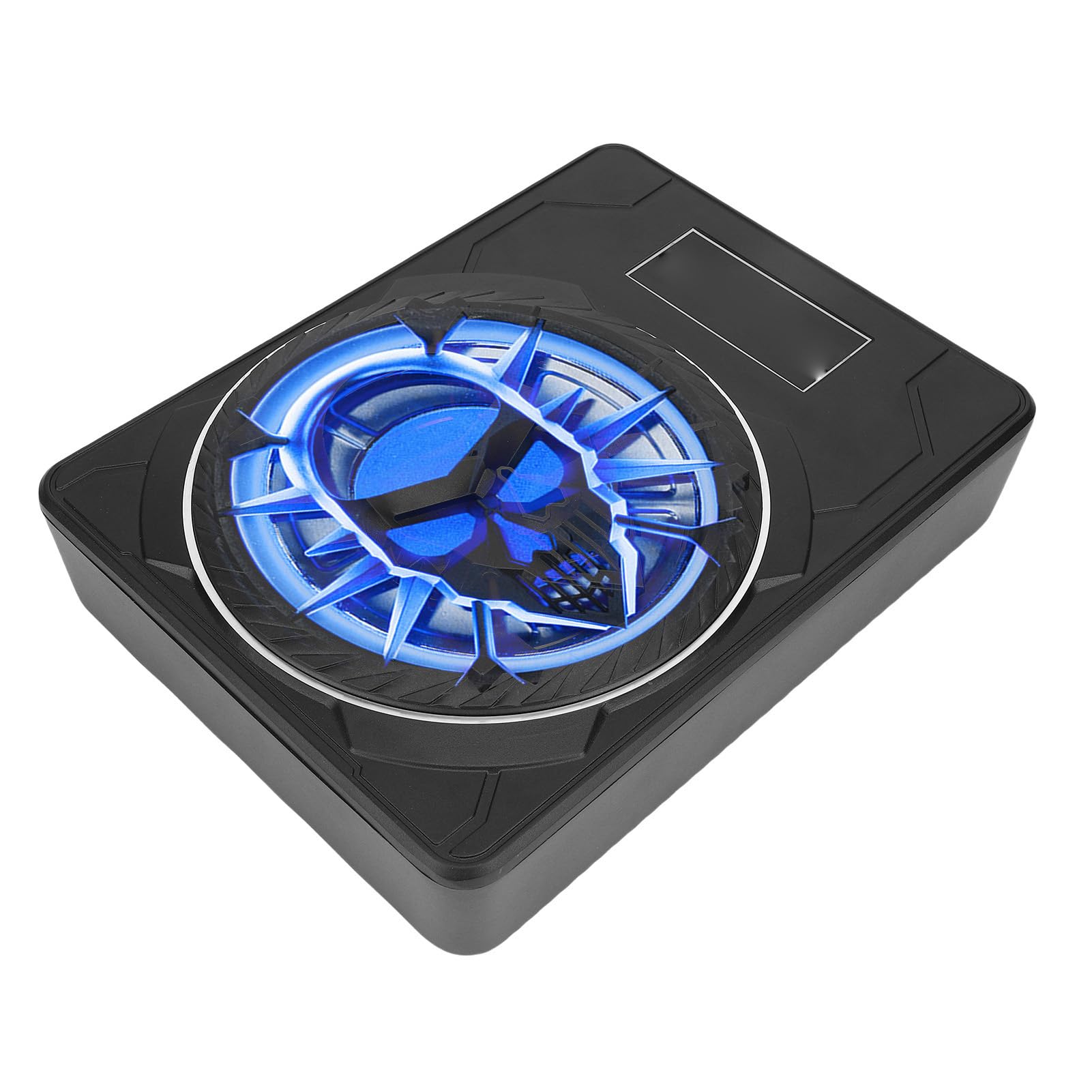 Sxhlseller Potente Subwoofer para Automóvil de 800 W, Delgado, Debajo del Asiento, con Amplificador Incorporado para Subwoofer Activo para Automóvil, de Sonido para (Blue)