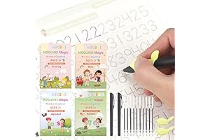 Introduce Your Child to the World of Writing with Mocumei's Reusable Copybook