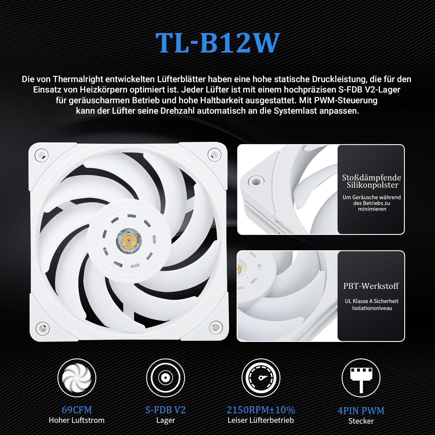 THERMALRIGHT Frozen Edge 360 White Flüssig-CPU-Wasserkühler mit 120mm PWM-Lüfter, 360 weiß Cold Row Spezifikation, integrierter Wasserkühlkörper für AMD/AM4/AM5, Intel LGA1700/1150/1151/1200/1851
