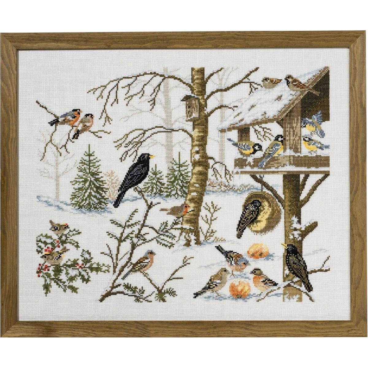 Kreuzstich Set Vogel Zählmuster