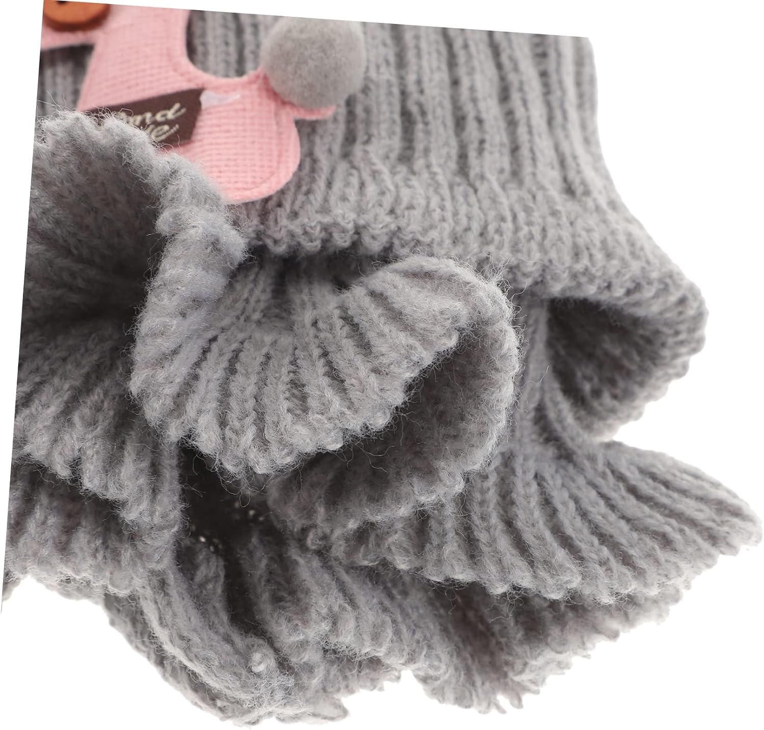 Boys Girls Boys and Girls Winter Scarf Cartoon Knitted Neck Wrap Warm Christmas