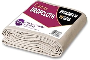 Premium All-Purpose Canvas Drop Cloth for Seamless Painting Projects