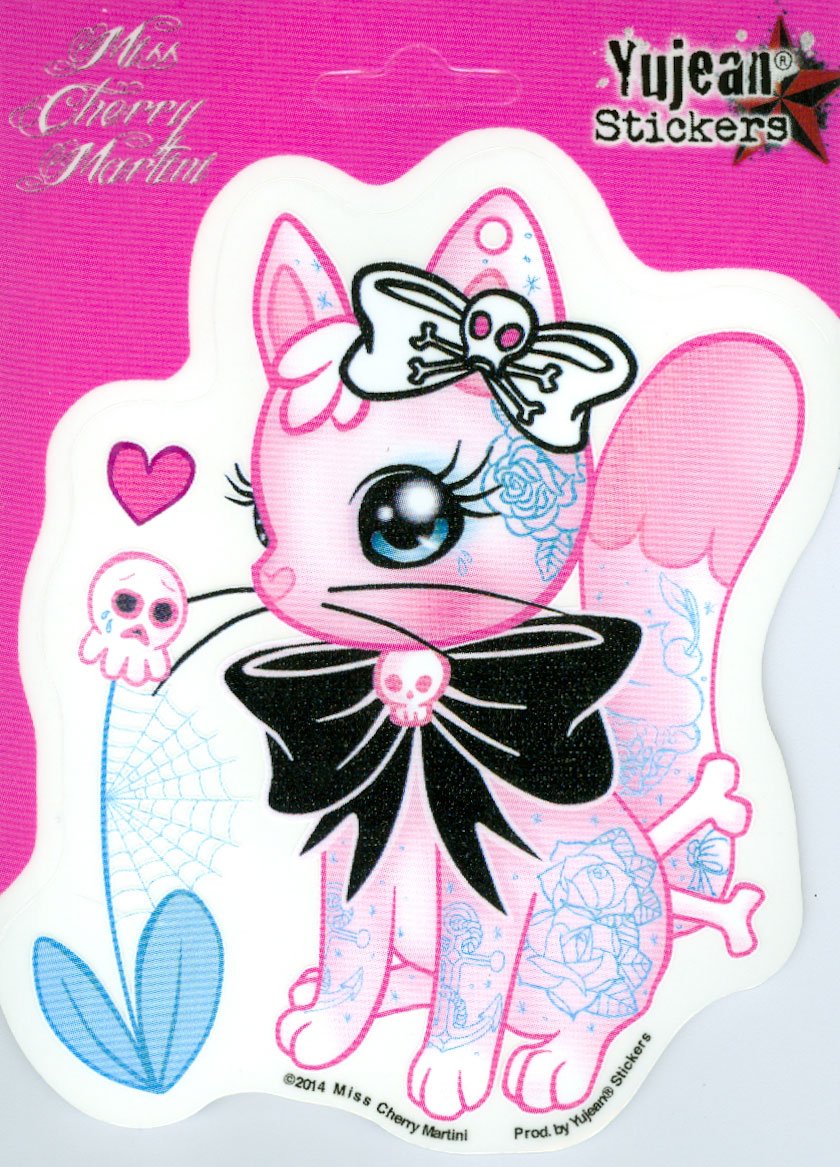 Tattoo Kitty - Sticker/Decal