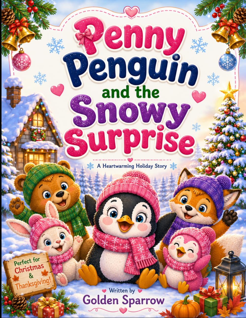 Penny Penguin and the Snowy Surprise: A Heartwarming Christmas & Winter Story About Friendship, Kindness, and Sharing