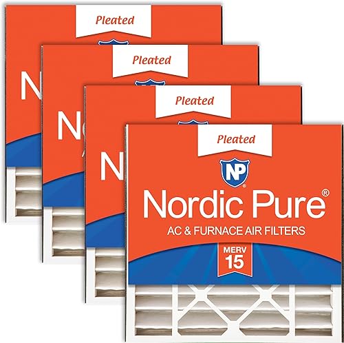 Miniatura 36 de Nordic Pure Honeywell FC100A1011 - Reemplazo de filtro plisado de aire para calentador de aire acondicionado